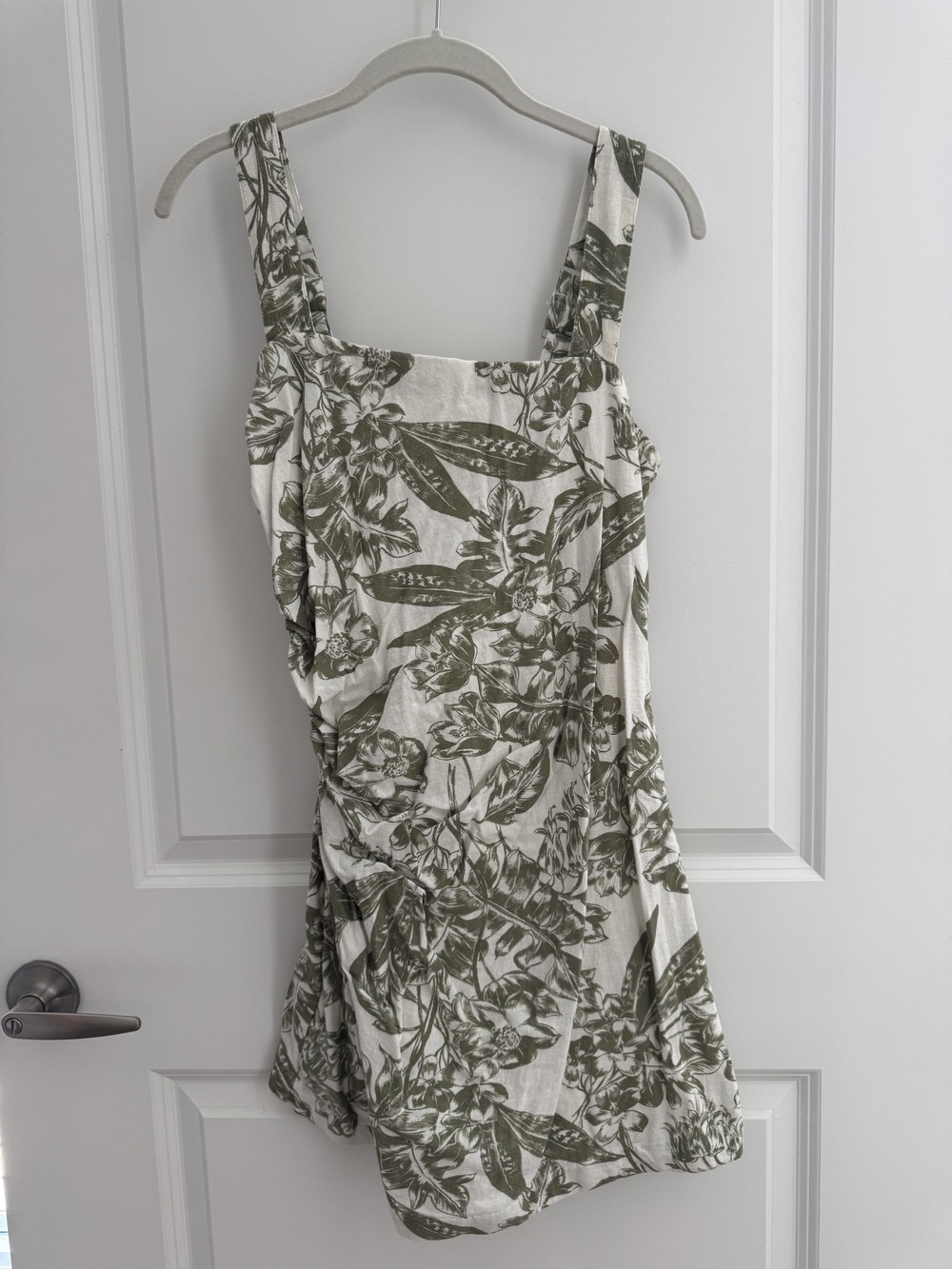 Abercrombie & Fitch Green Floral Dress NWOT